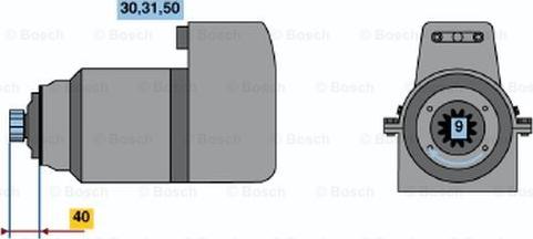 BOSCH 0 001 416 040 - Starter www.molydon.hr