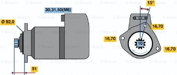 BOSCH 0 001 416 029 - Starter www.molydon.hr