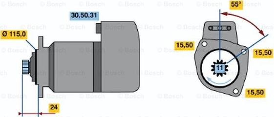 BOSCH 0 001 417 059 - Starter www.molydon.hr