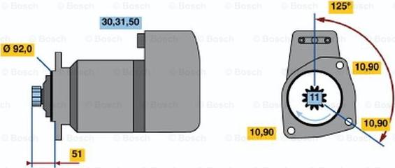 BOSCH 0 001 417 016 - Starter www.molydon.hr