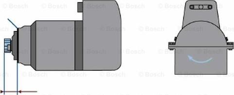 BOSCH 0 001 604 011 - Starter www.molydon.hr