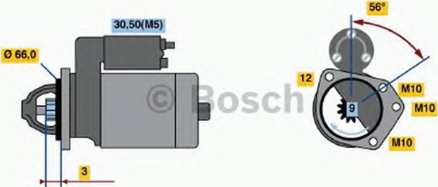 BOSCH 0 001 106 024 - Starter www.molydon.hr