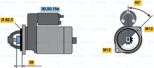 BOSCH 0 001 311 114 - Starter www.molydon.hr