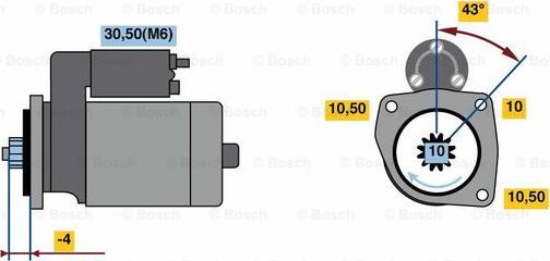 BOSCH 0 001 121 427 - Starter www.molydon.hr