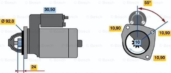 BOSCH 0 001 369 020 - Starter www.molydon.hr