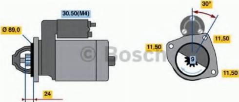 BOSCH 0 001 369 017 - Starter www.molydon.hr