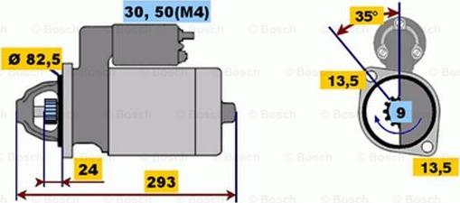 BOSCH 0 001 363 124 - Starter www.molydon.hr