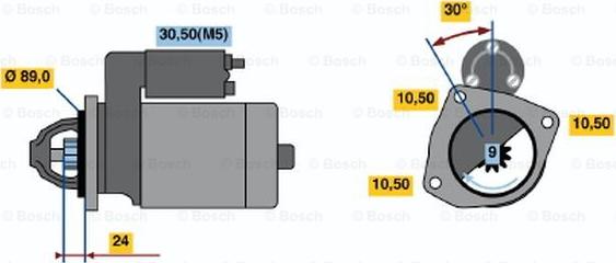 BOSCH 0 001 363 126 - Starter www.molydon.hr