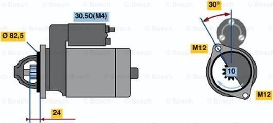 BOSCH 0 001 363 123 - Starter www.molydon.hr