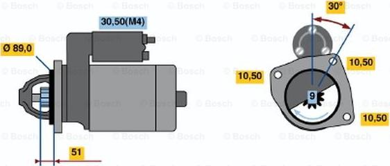 BOSCH 0 001 362 051 - Starter www.molydon.hr