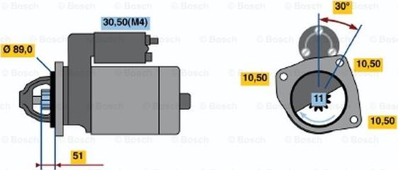 BOSCH 0 001 362 052 - Starter www.molydon.hr