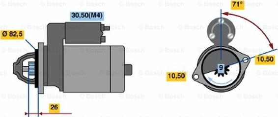 BOSCH 0 001 362 704 - Starter www.molydon.hr