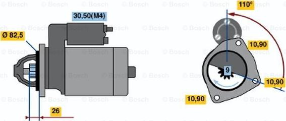 BOSCH 0 001 362 705 - Starter www.molydon.hr