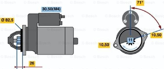 BOSCH 0 001 362 702 - Starter www.molydon.hr