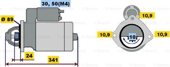 BOSCH 0 001 367 051 - Starter www.molydon.hr