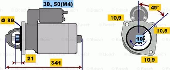 BOSCH 0 001 367 063 - Starter www.molydon.hr