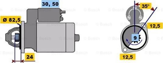 BOSCH 0 001 367 005 - Starter www.molydon.hr