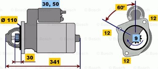 BOSCH 0 001 367 082 - Starter www.molydon.hr