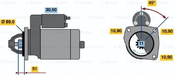 BOSCH 0 986 013 700 - Starter www.molydon.hr