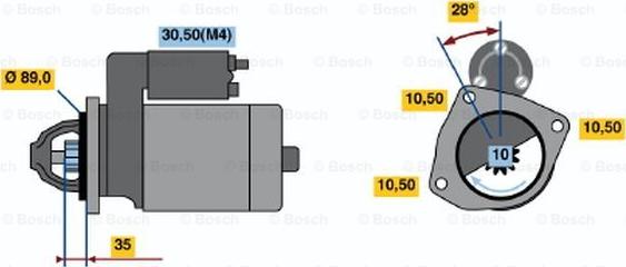 BOSCH 0 001 367 071 - Starter www.molydon.hr