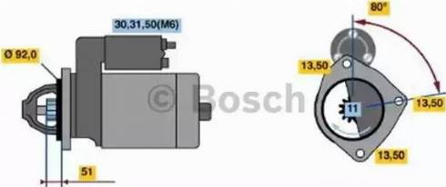 BOSCH 0 001 371 119 - Starter www.molydon.hr