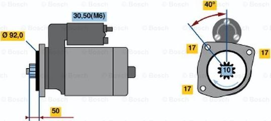 BOSCH 0 001 241 016 - Starter www.molydon.hr