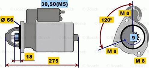 BOSCH 0 001 208 226 - Starter www.molydon.hr