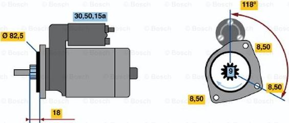 BOSCH 0 001 211 218 - Starter www.molydon.hr