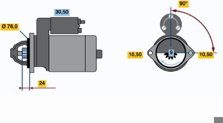 BOSCH 0 001 218 171 - Starter www.molydon.hr