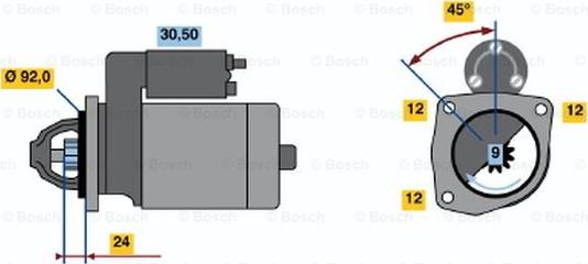 BOSCH 0 001 218 768 - Starter www.molydon.hr