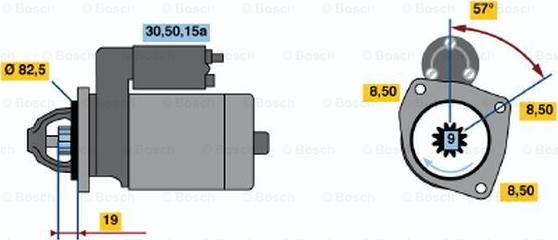 BOSCH 0 001 212 400 - Starter www.molydon.hr