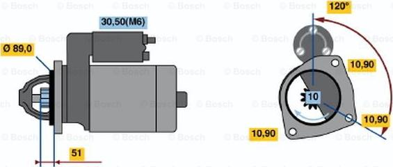 BOSCH 0 001 231 016 - Starter www.molydon.hr