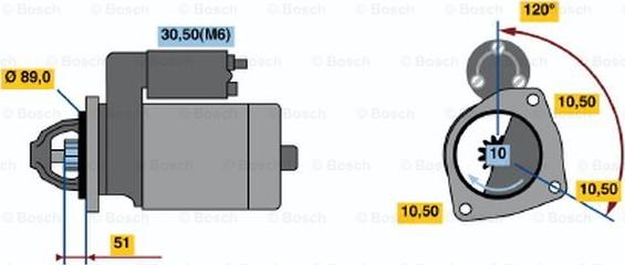 BOSCH 0 001 231 039 - Starter www.molydon.hr