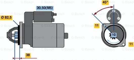 BOSCH 0 001 223 502 - Starter www.molydon.hr