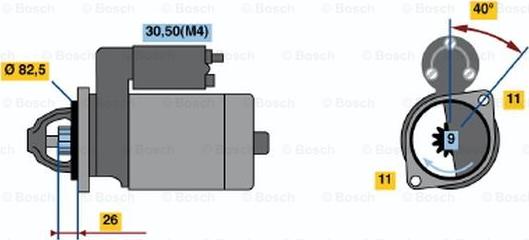 BOSCH 0 001 223 021 - Starter www.molydon.hr