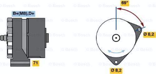 BOSCH 0 120 469 992 - Alternator www.molydon.hr