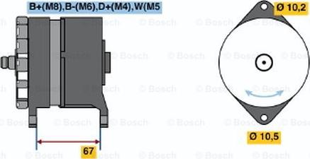 BOSCH 0 120 469 963 - Alternator www.molydon.hr