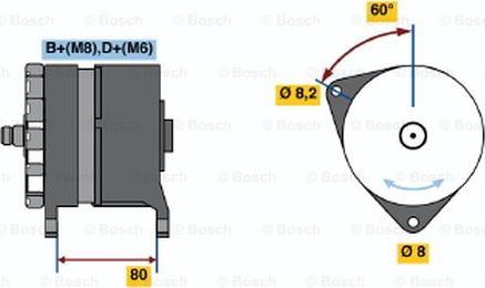 BOSCH 0 120 469 913 - Alternator www.molydon.hr