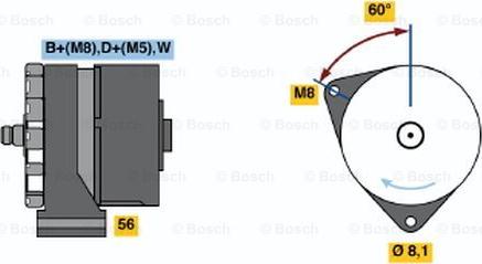 BOSCH 0 120 469 976 - Alternator www.molydon.hr