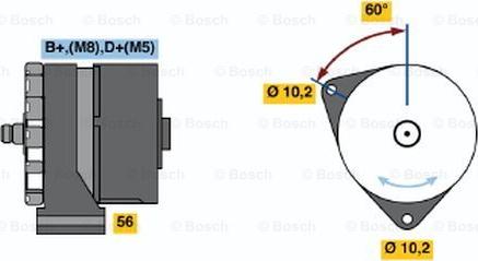 BOSCH 0 120 469 590 - Alternator www.molydon.hr