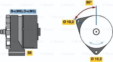 BOSCH 0 120 469 744 - Alternator www.molydon.hr