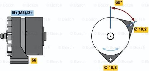 BOSCH 0 120 489 310 - Alternator www.molydon.hr