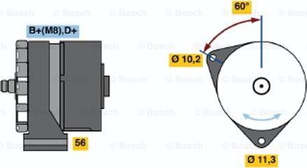 BOSCH 0 120 469 682 - Alternator www.molydon.hr