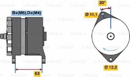 BOSCH 0 120 469 634 - Alternator www.molydon.hr