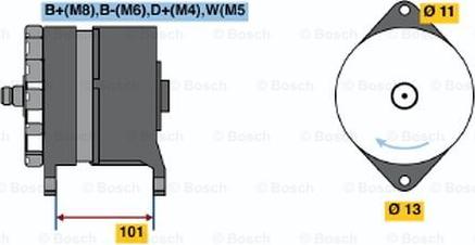 BOSCH 0 120 469 044 - Alternator www.molydon.hr