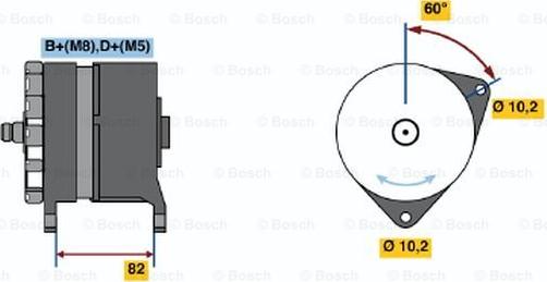 BOSCH 0 120 469 845 - Alternator www.molydon.hr