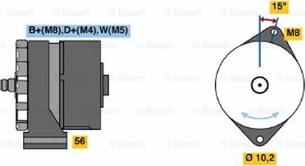 BOSCH 0 120 469 850 - Alternator www.molydon.hr