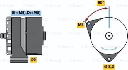 BOSCH 0 120 469 862 - Alternator www.molydon.hr