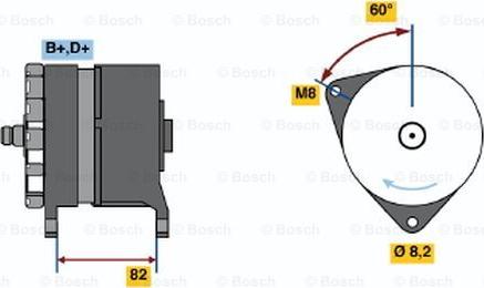 BOSCH 0 120 469 808 - Alternator www.molydon.hr