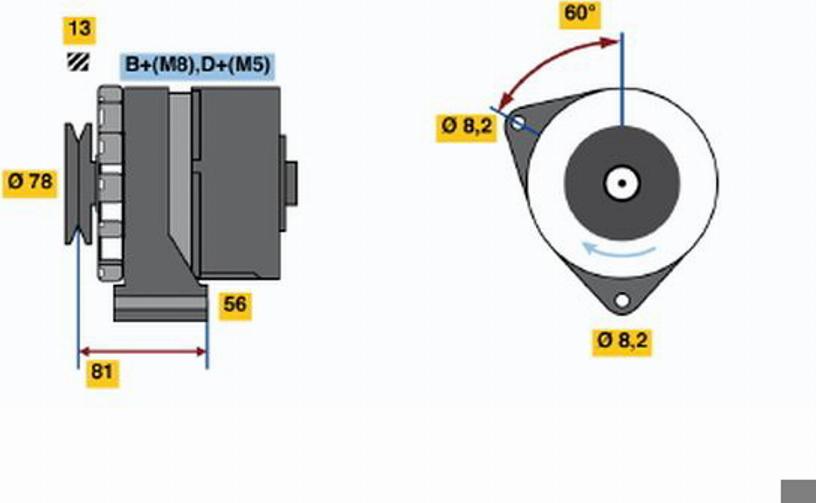 BOSCH 0120469758 - Alternator www.molydon.hr